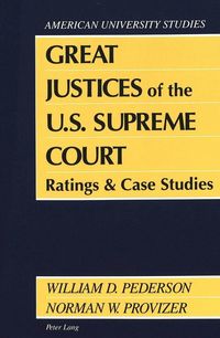Produktbild: Great Justices of the U.S. Supreme Court
