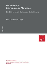 Produktbild: Die Praxis des internationalen Marketing