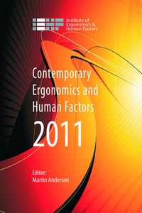 Produktbild: Contemporary Ergonomics and Human Factors 2011