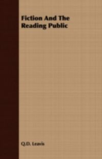 Produktbild: Fiction and the Reading Public