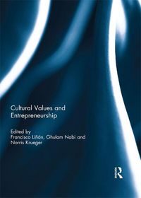 Produktbild: Cultural Values and Entrepreneurship