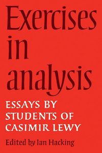 Produktbild: Exercises in Analysis