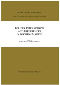 Produktbild: Beliefs, Interactions and Preferences
