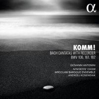 Produktbild: Bach: Kantaten mit Blockfl&ouml;te [Komm!]