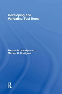 Produktbild: Developing and Validating Test Items