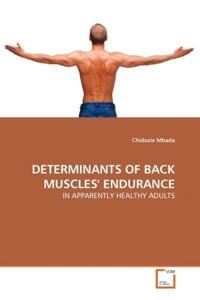 Produktbild: Mbada, C: Determinants Of Back Muscles' Endurance