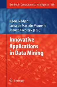 Produktbild: Innovative Applications in Data Mining