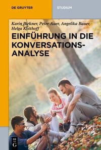 Produktbild: Einf&uuml;hrung in die Konversationsanalyse