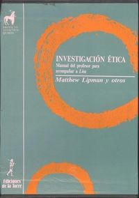 Produktbild: Investigaci&oacute;n &eacute;tica : manual del profesor para acompa&ntilde;ar a LISA