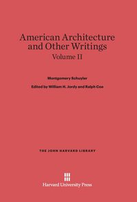 Produktbild: American Architecture and Other Writings, Volume II