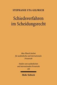 Produktbild: Schiedsverfahren im Scheidungsrecht