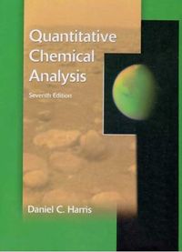 Produktbild: Quantitative Chemical Analysis & Solutions Manual