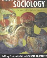 Produktbild: Alexander, J: Contemporary Introduction to Sociology