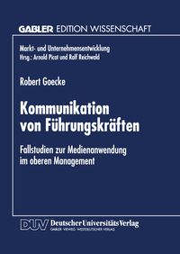 Produktbild: Kommunikation von F&uuml;hrungskr&auml;ften