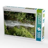 Produktbild: CALVENDO Puzzle Wasserfall - Hawaii | 1000 Teile Lege-Gr&ouml;&szlig;e 64x48cm Foto-Puzzle f&uuml;r gl&uuml;ckliche Stunden