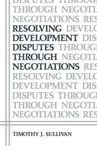 Produktbild: Resolving Development Disputes Through Negotiations