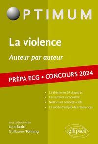 Produktbild: La violence ECG 2024 - Auteur par auteur