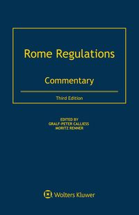 Produktbild: Rome Regulations