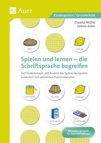 Produktbild: Spielen und Lernen - die Schriftsprache begreifen