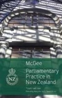 Produktbild: McGee, D: Parliamentary Practice in New Zealand