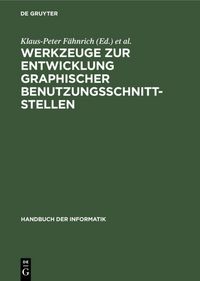 Produktbild: Werkzeuge zur Entwicklung graphischer Benutzungsschnittstellen