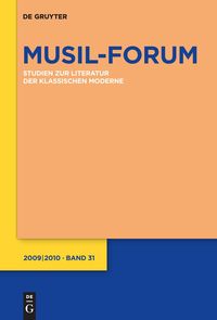 Musil-Forum / 2009/2010