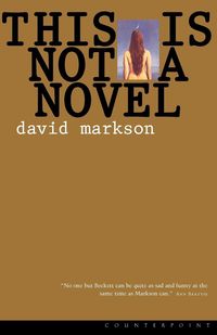 Produktbild: This Is Not a Novel