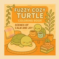 Produktbild: Fuzzy Cozy Turtle Coloring Book
