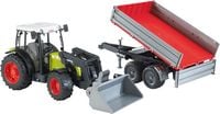 Produktbild: Bruder - Claas: Nectis 267F + Frontlader + Anh&auml;nger