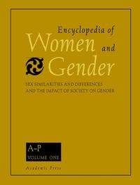 Produktbild: Encyclopedia of Women and Gender, Two-Volume Set