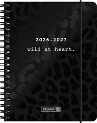 Produktbild: Sch&uuml;lerkalender 2026/2027 "BLACK" | A6, Papier