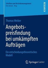 Produktbild: Angebotspreisfindung bei umk&auml;mpften Auftr&auml;gen