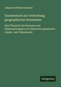 Produktbild: Taschenbuch zur Verbreitung geographischer Kenntnisse
