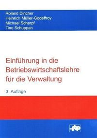 Produktbild: Einf&uuml;hrung in die Betriebswirtschaftslehre f&uuml;r die Verwaltung