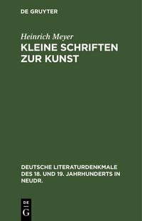 Produktbild: Kleine Schriften zur Kunst