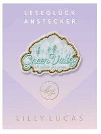 Produktbild: Lesegl&uuml;ck-Anstecker &raquo;Green Valley &ndash; a place for you&laquo;