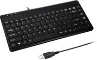 Produktbild: Perixx PERIBOARD-409DEU USB Tastatur Deutsch, QWERTZ Schwarz