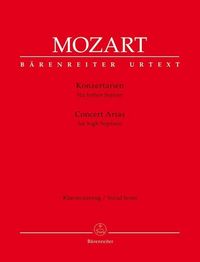 Produktbild: Mozart, W: Konzertarien I f&uuml;r hohen Sopran