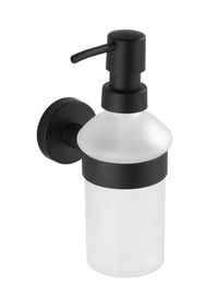 Produktbild: Seifenspender Mod. Bosio Edelstahl Black matt, Fassungsverm&ouml;gen ca. 200 ml