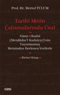 Produktbild: Tarihi Metin Calismalarinda Usul