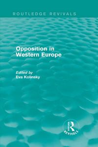 Produktbild: Opposition in Western Europe