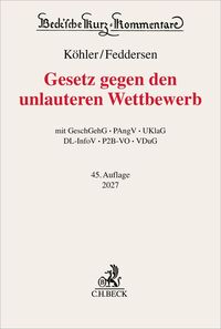 Produktbild: Gesetz gegen den unlauteren Wettbewerb. UWG