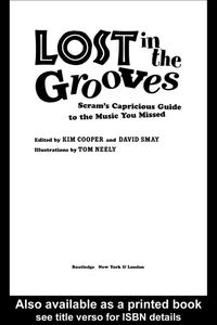Produktbild: Lost in the Grooves
