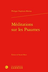 Produktbild: Meditations sur les Psaumes