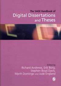 Produktbild: The Sage Handbook of Digital Dissertations and Theses