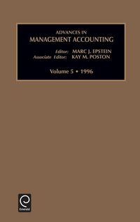 Produktbild: Advances in Management Accounting