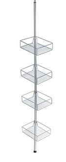 Produktbild: Teleskopregal Mod. Domaso, rostfrei