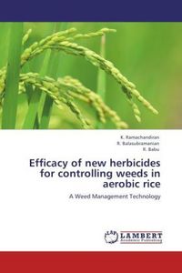 Produktbild: Ramachandiran, K: Efficacy of new herbicides for controlling