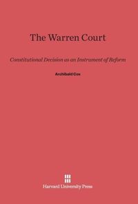 Produktbild: The Warren Court