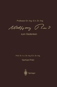 Produktbild: Professor Dr.-Ing. E.h. Dr.-Ing. Wolfgang Beitz zum Gedenken